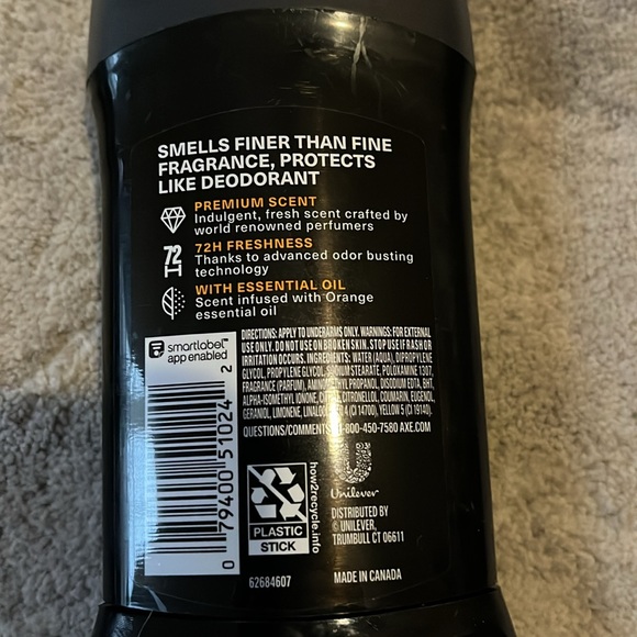 NWT Axe Fine Fragrances Deodorants Black Vanilla - Picture 5 of 5